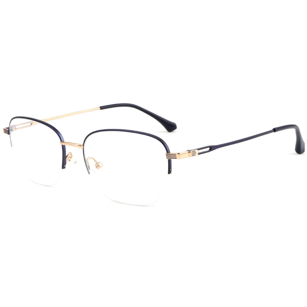 Occhiali ovali in titanio modello JC-86032 - Produttore Joyiris