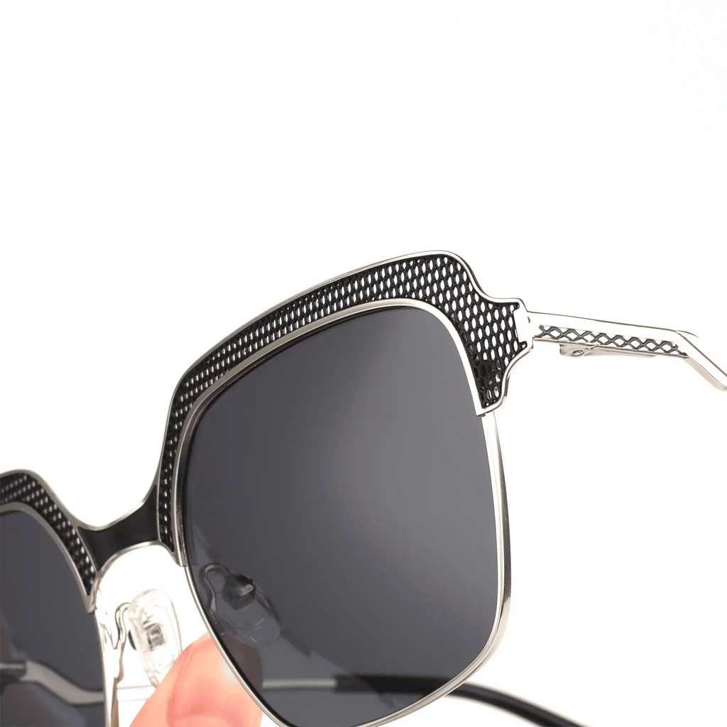 Occhiali in metallo geometrico modello JC-86601 - Produttore Joyiris