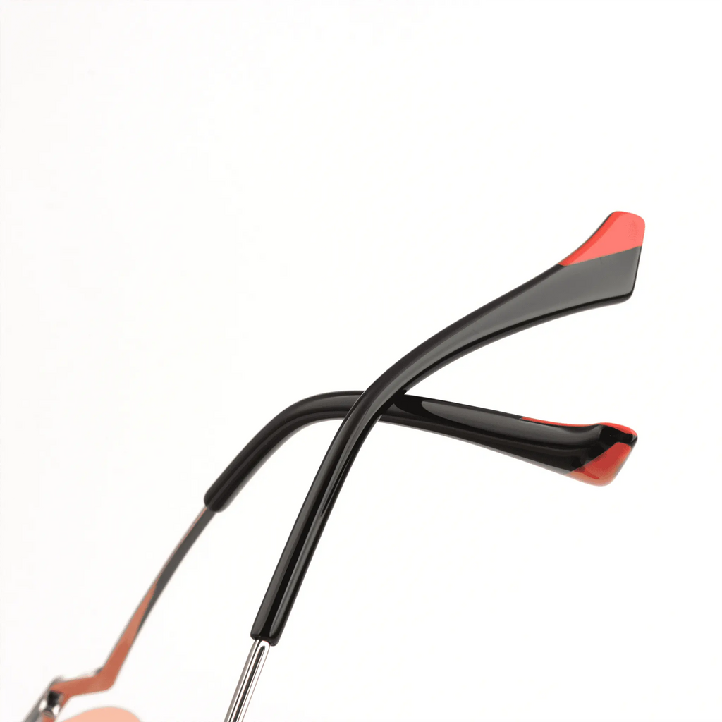 Occhiali in metallo geometrico modello JC-86601 - Produttore Joyiris