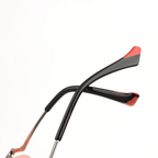 Occhiali in metallo geometrico modello JC-86601 - Produttore Joyiris
