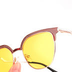Occhiali da vista in metallo modello Cat-Eye JC-86621 - Produttore Joyiris