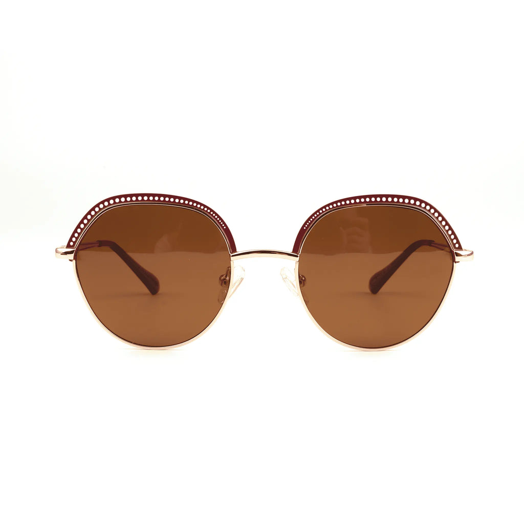 Occhiali rotondi in metallo modello JC-86651 - Produttore Joyiris