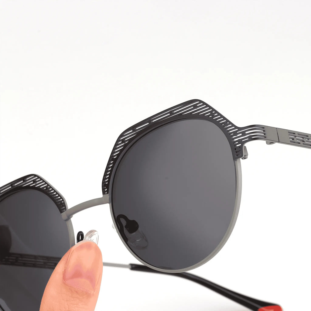 Occhiali rotondi in metallo modello JC-86791 - Produttore Joyiris