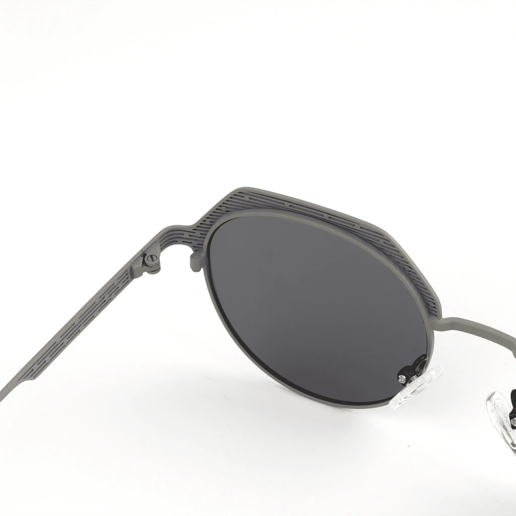 Occhiali rotondi in metallo modello JC-86791 - Produttore Joyiris