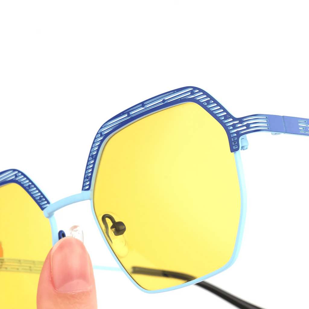 Produttore di occhiali geometrici in metallo JC-86801 - Joyiris