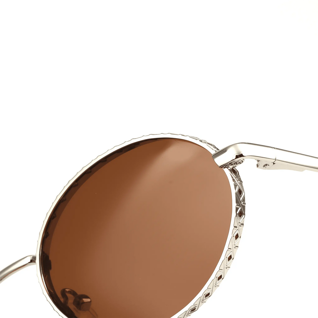 Occhiali ovali in metallo modello JC-86851 - Produttore Joyiris