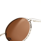 Occhiali ovali in metallo modello JC-86851 - Produttore Joyiris