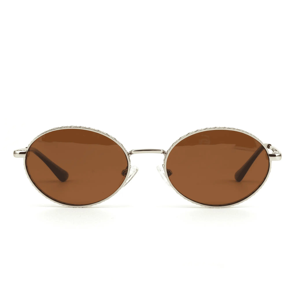 Occhiali ovali in metallo modello JC-86851 - Produttore Joyiris