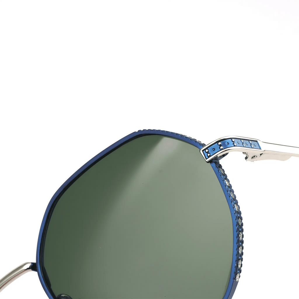 Occhiali in metallo geometrico modello JC-86861 - Produttore Joyiris