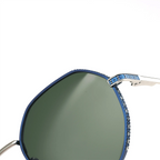 Occhiali in metallo geometrico modello JC-86861 - Produttore Joyiris