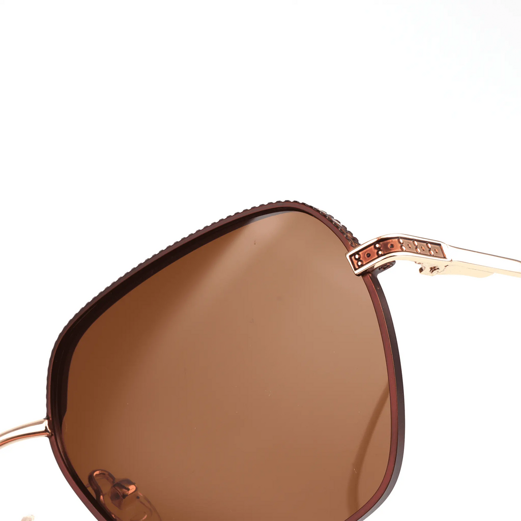 Occhiali in metallo geometrico modello JC-86871 - Produttore Joyiris