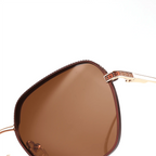 Occhiali in metallo geometrico modello JC-86871 - Produttore Joyiris