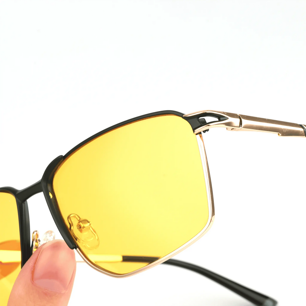 Occhiali in metallo geometrico modello JC-86931 - Produttore Joyiris