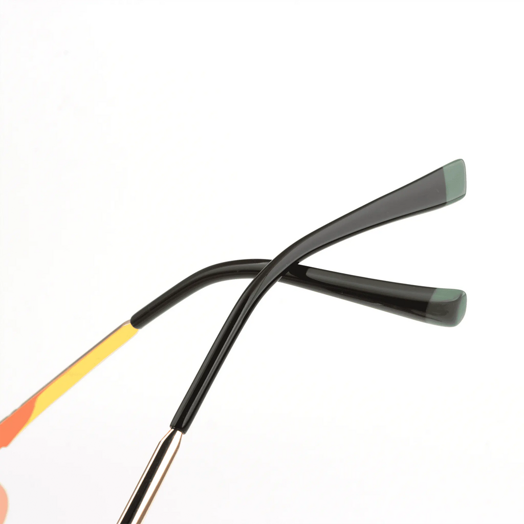 Occhiali in metallo geometrico modello JC-86931 - Produttore Joyiris