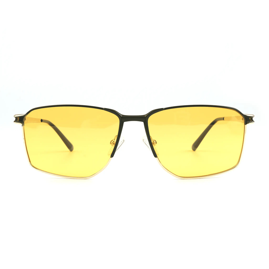 Occhiali in metallo geometrico modello JC-86931 - Produttore Joyiris