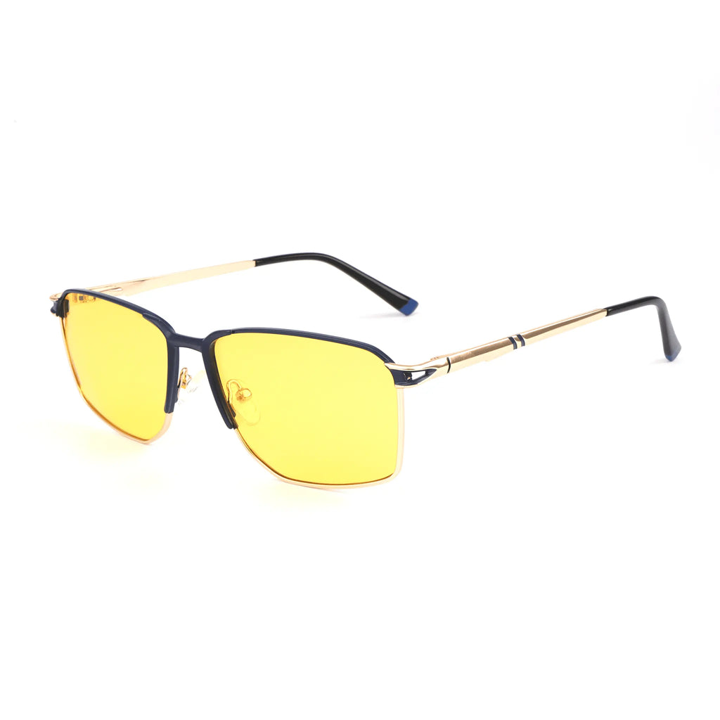 Occhiali in metallo geometrico modello JC-86931 - Produttore Joyiris