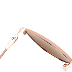 Occhiali da vista in metallo a forma di occhio di gatto modello JC-86991 - Produttore Joyiris