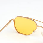 Occhiali in metallo geometrico modello JC-87031 - Produttore Joyiris