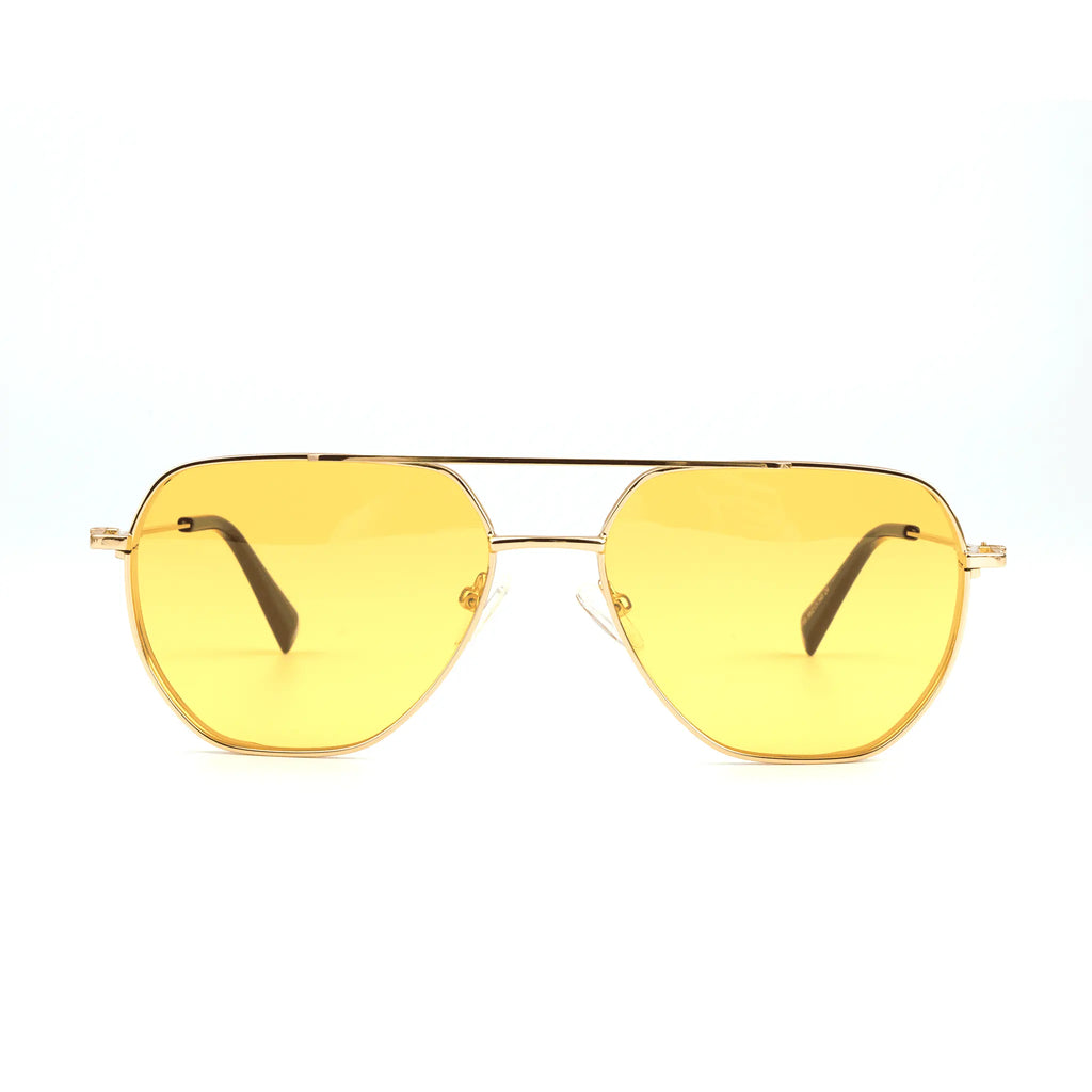 Occhiali in metallo geometrico modello JC-87031 - Produttore Joyiris