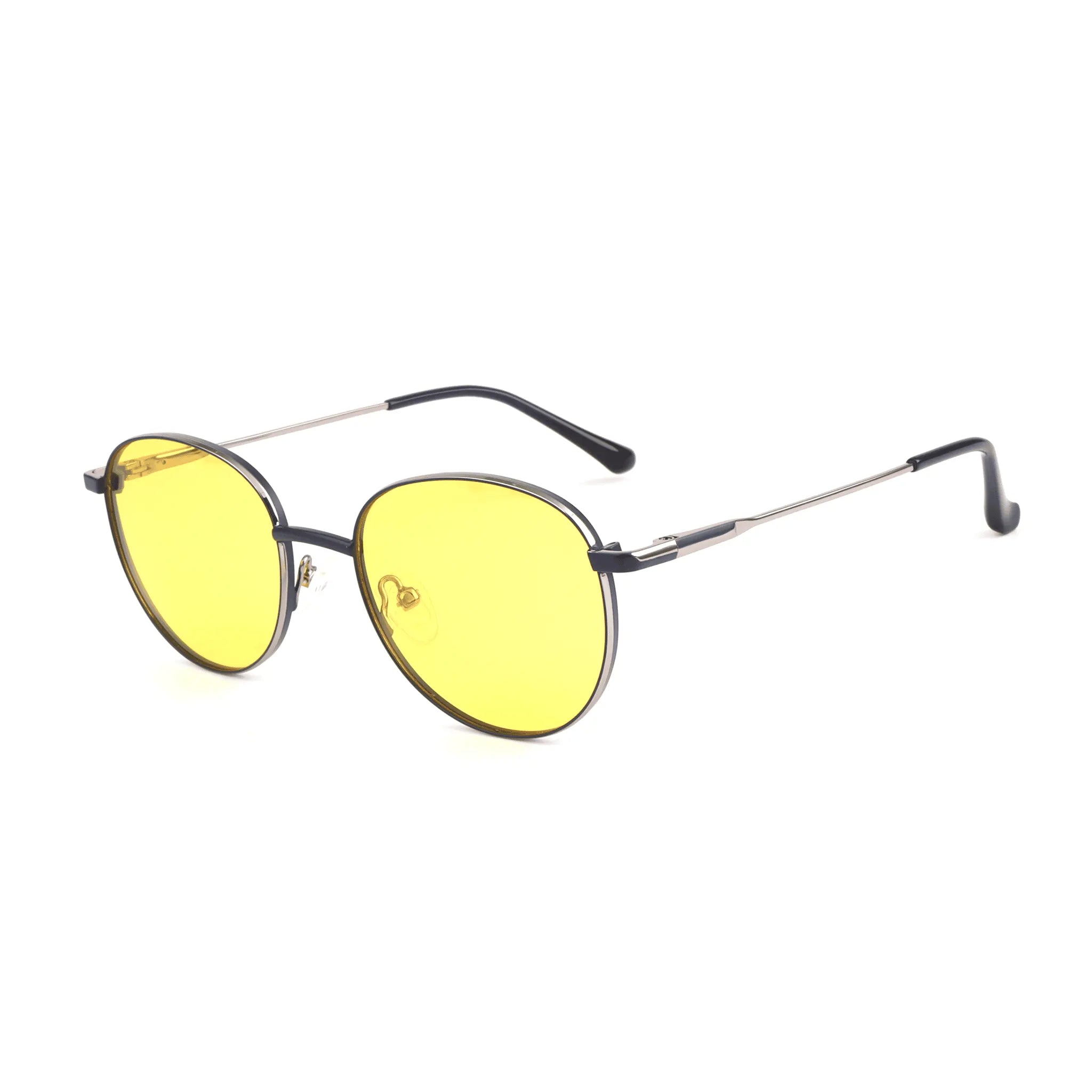 Occhiali rotondi in metallo modello JC-87371 - Produttore Joyiris