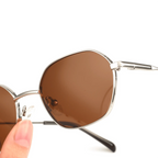 Occhiali in metallo geometrico modello JC-87381 - Produttore Joyiris