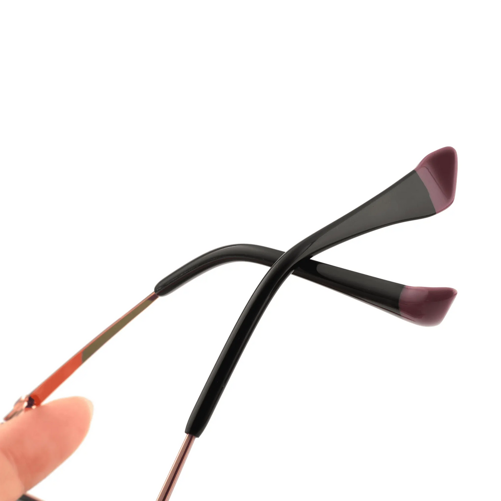 Occhiali da vista in metallo modello Cat-Eye JC-88601 - Produttore Joyiris