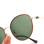 Occhiali ovali in metallo modello JC-88671 - Produttore Joyiris