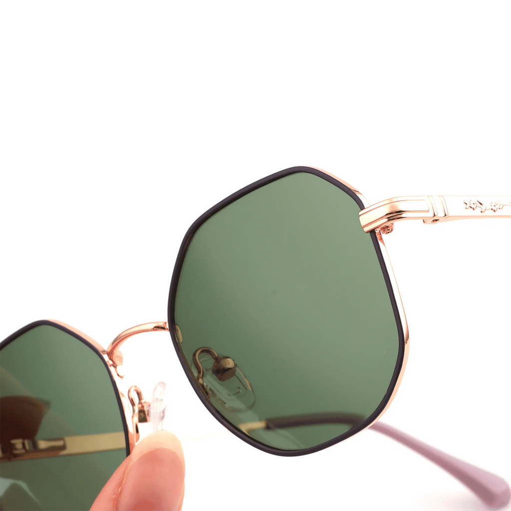 Occhiali in metallo geometrico modello JC-88831 - Produttore Joyiris