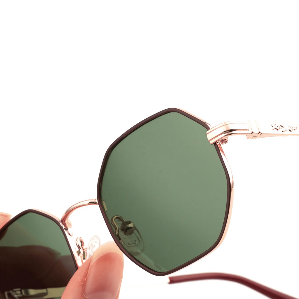Occhiali in metallo geometrico modello JC-88841 - Produttore Joyiris