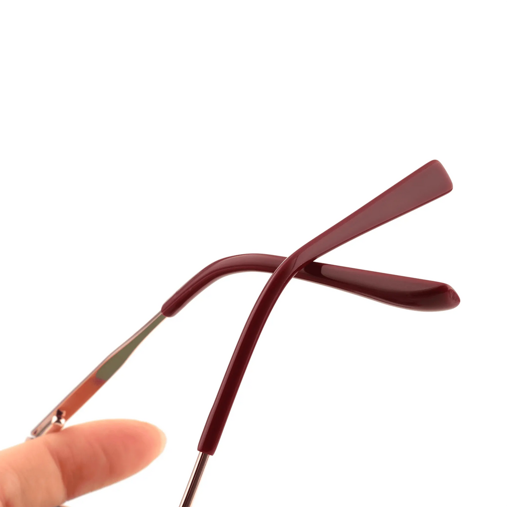 Occhiali in metallo geometrico modello JC-88841 - Produttore Joyiris