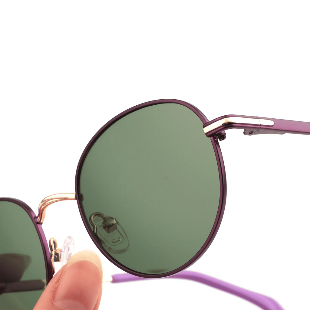 Occhiali rotondi in metallo modello JC-88861 - Produttore Joyiris