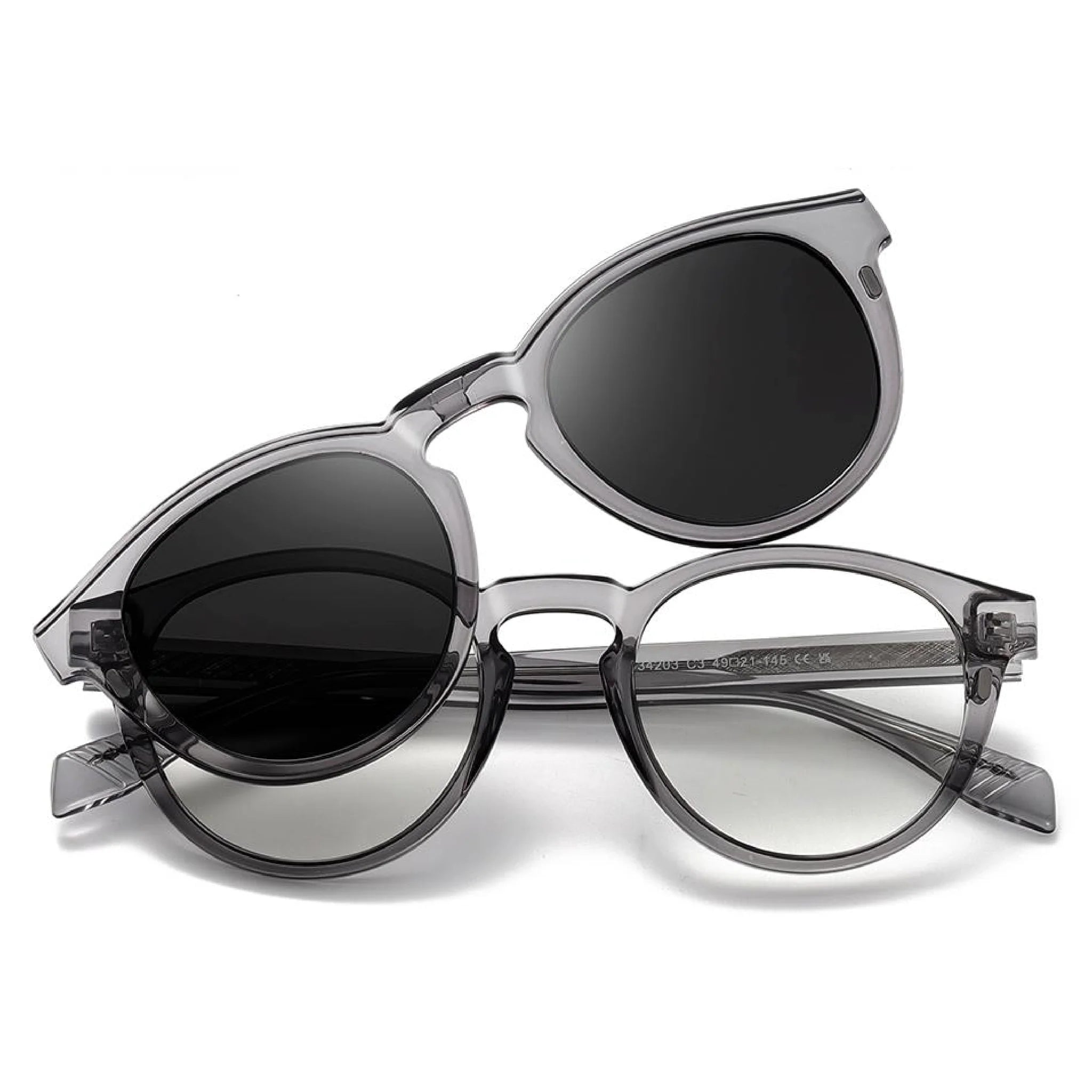 Round Combination JS-S34203 Glasses Manufacturer - Joyiris