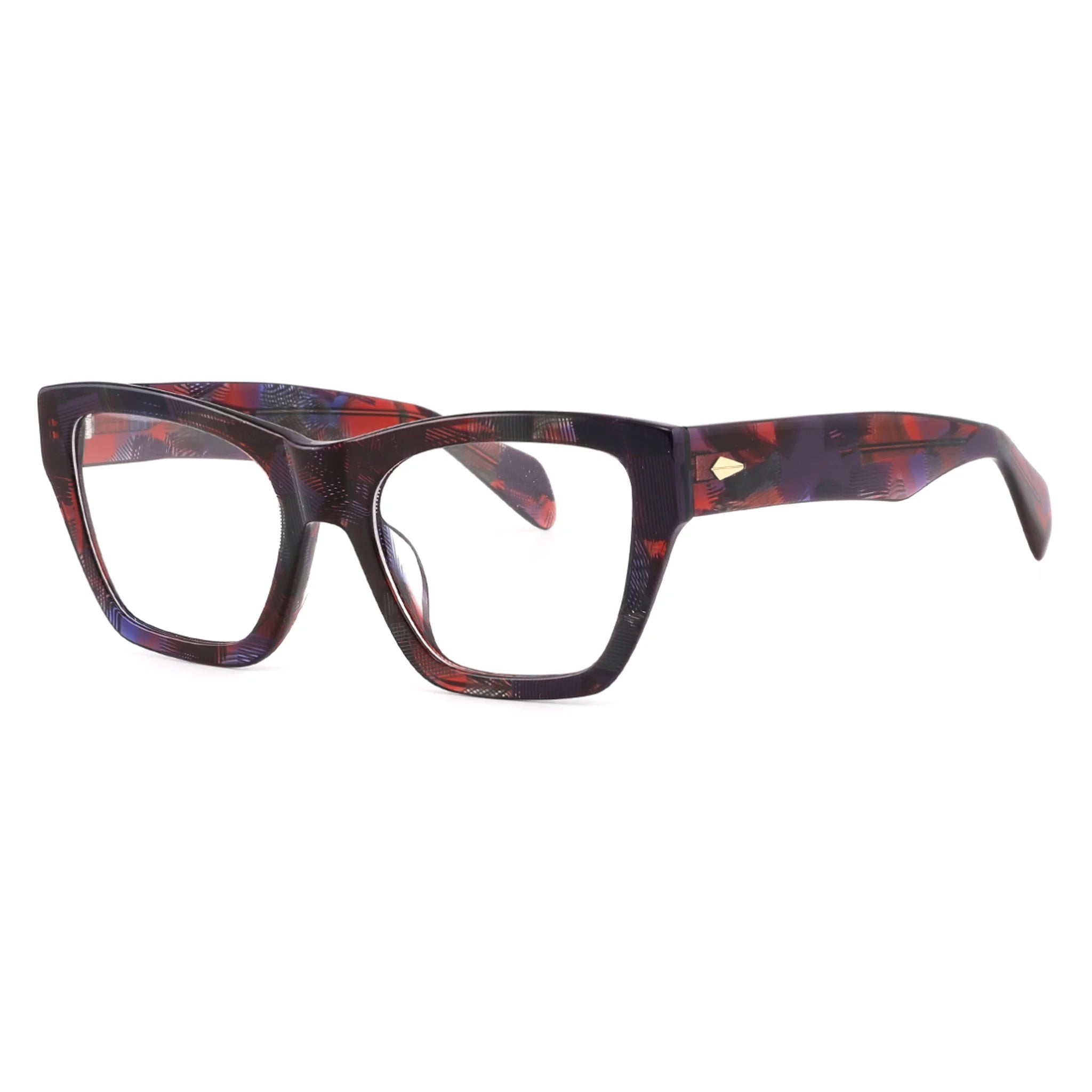 Montatura da vista geometrica in acetato JT-GL6618 - Joyiris Eyewear