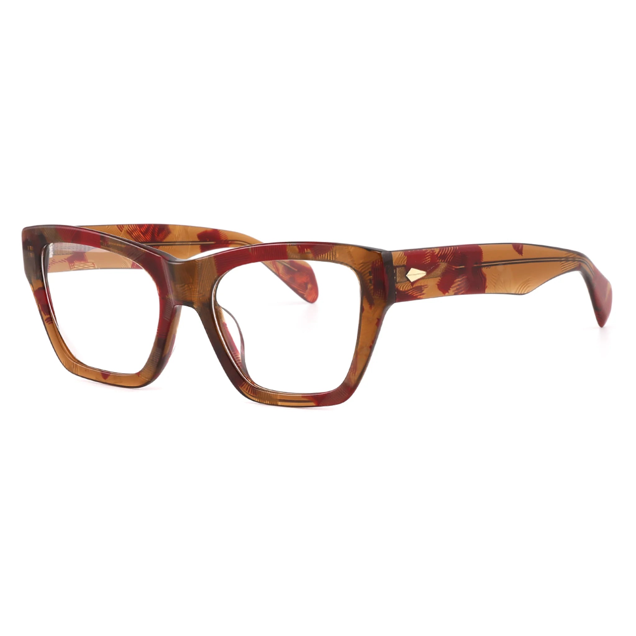 Montatura da vista geometrica in acetato JT-GL6618 - Joyiris Eyewear