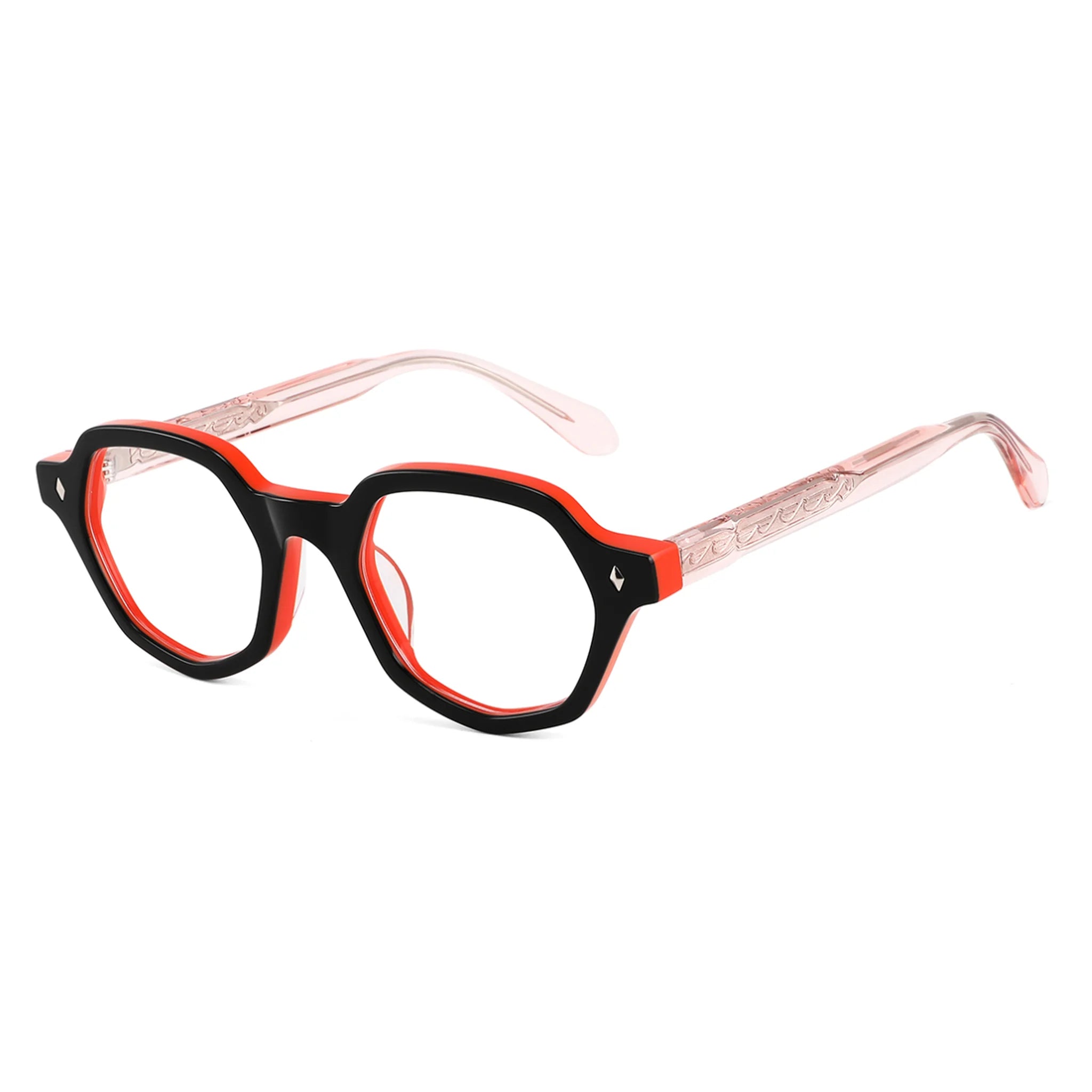 Montatura da vista geometrica in acetato JT-GL6630 - Joyiris Eyewear
