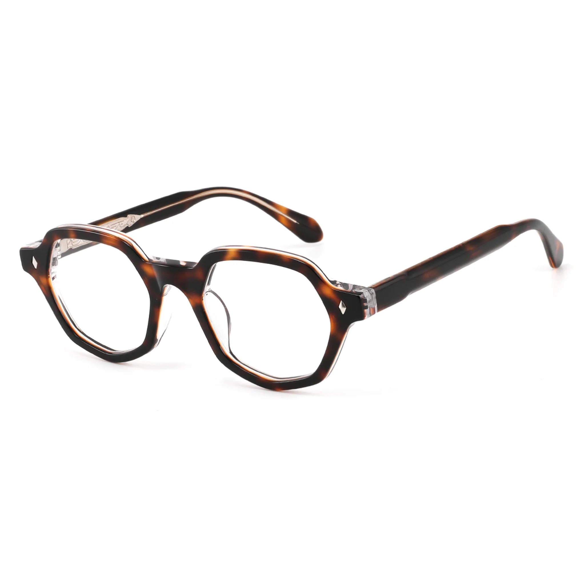 Montatura da vista geometrica in acetato JT-GL6630 - Joyiris Eyewear