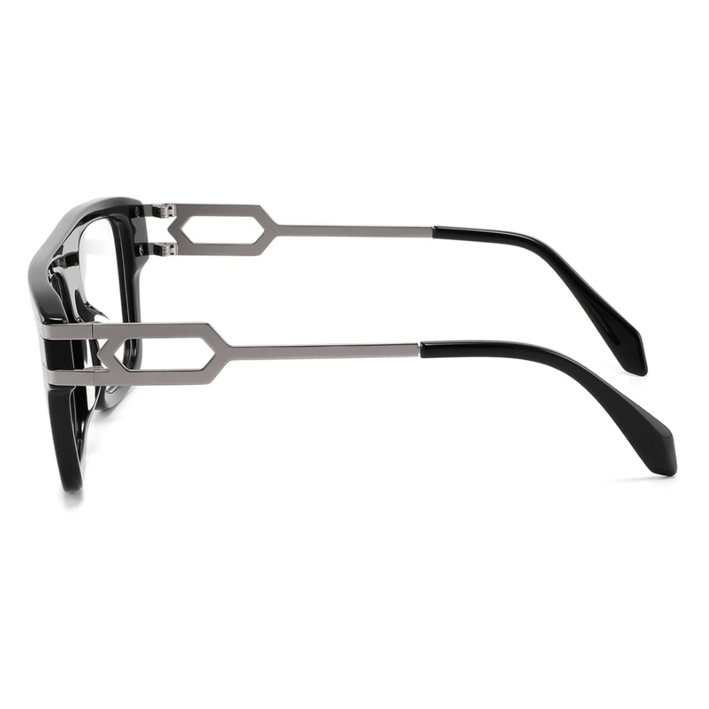 Montatura da vista quadrata in acetato e metallo JT-GL6674 - Joyiris Eyewear