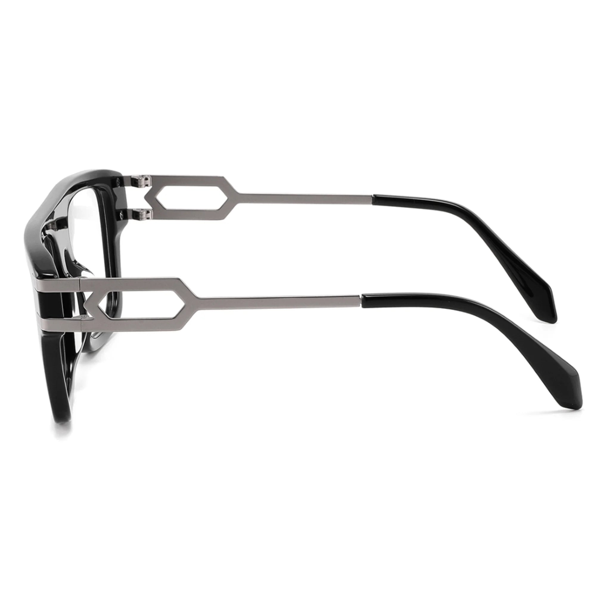 Montatura da vista quadrata in acetato e metallo JT-GL6674 - Joyiris Eyewear