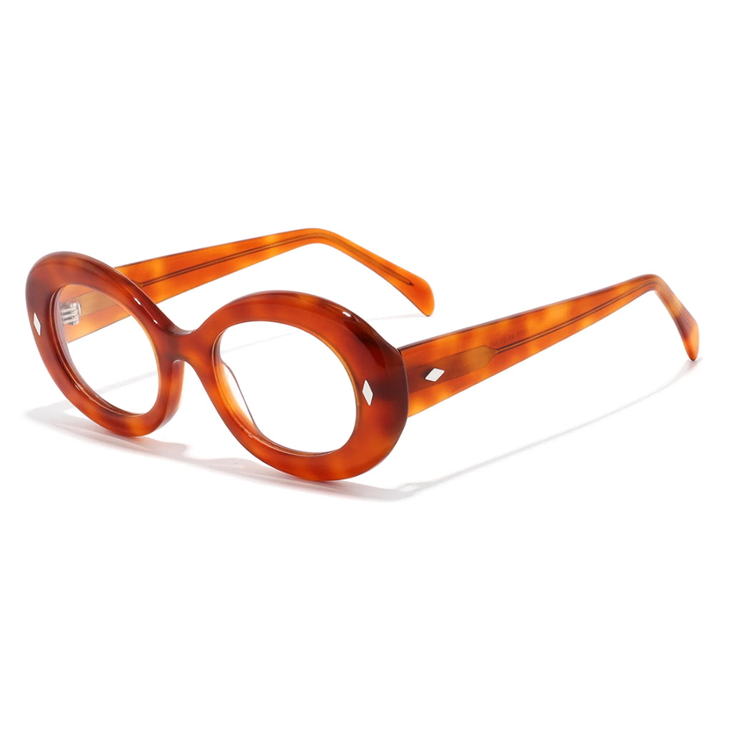 Montatura da vista ovale in acetato JT-GL6677 - Joyiris Eyewear