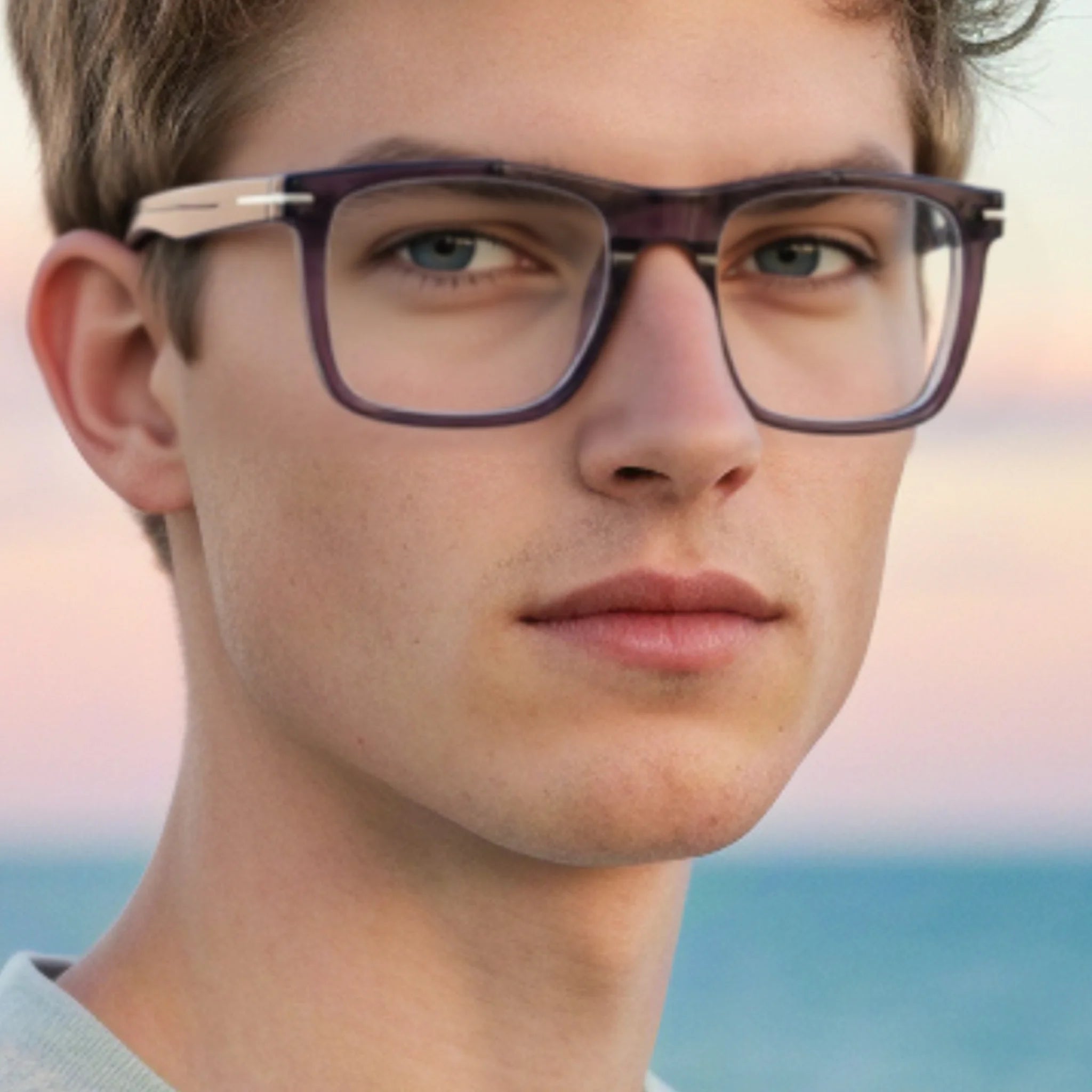 Montatura da vista quadrata in acetato JT-GL6700 - Joyiris Eyewear