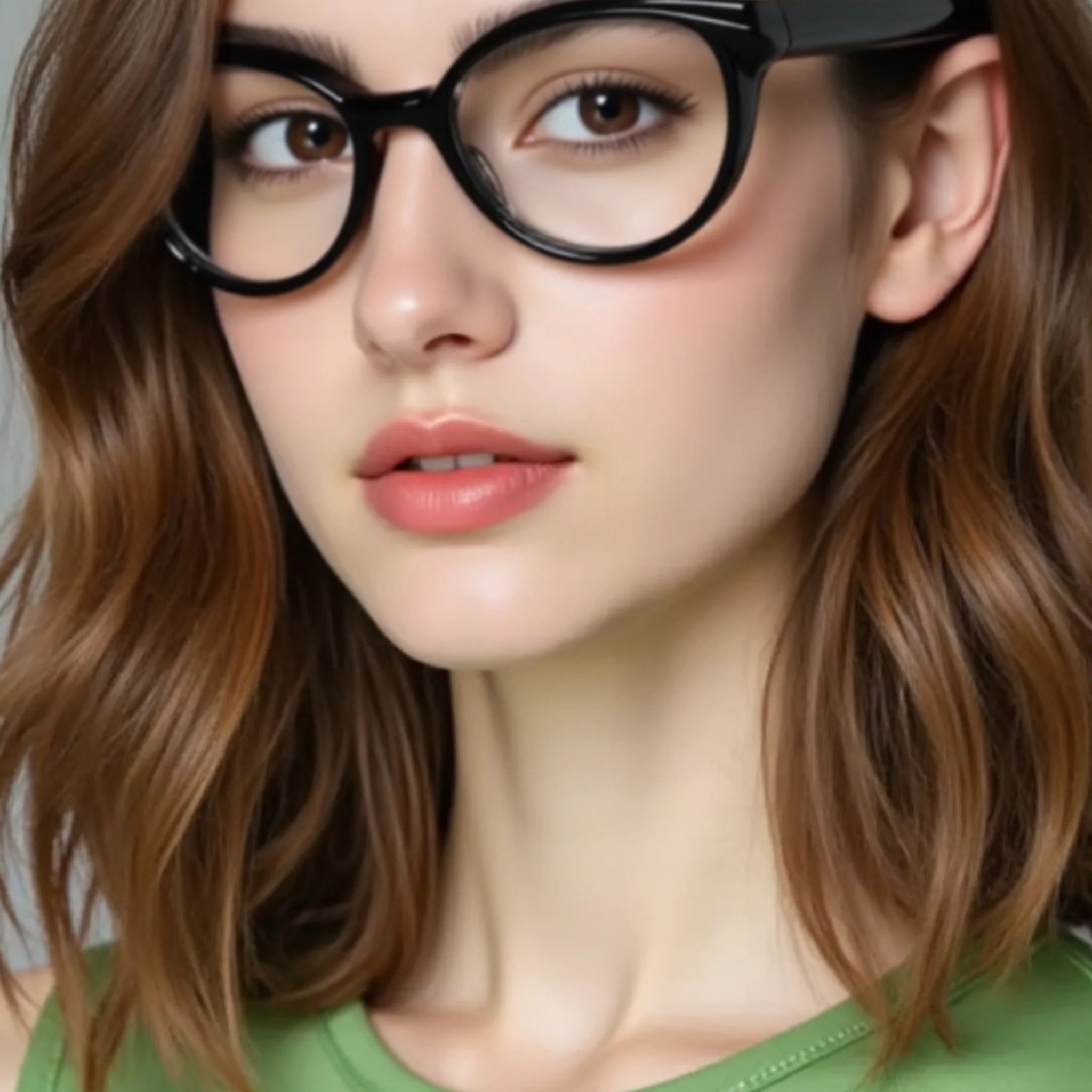 Montatura da vista ovale in acetato JT-GL6734 - Joyiris Eyewear