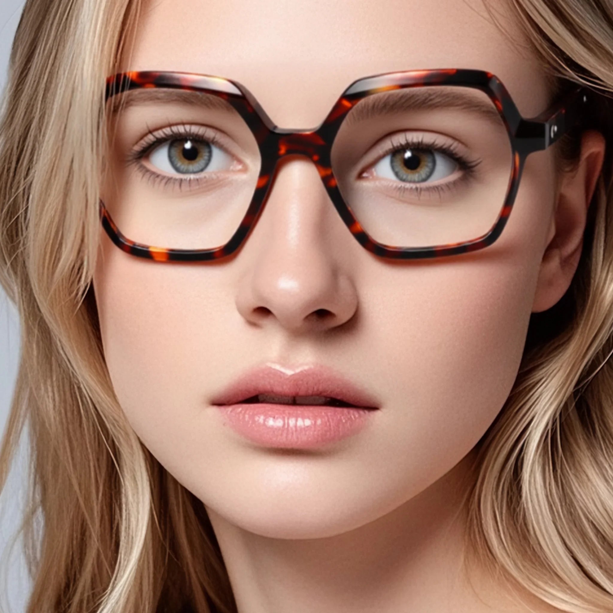 Montatura da vista geometrica in acetato JT-GL6736 - Joyiris Eyewear