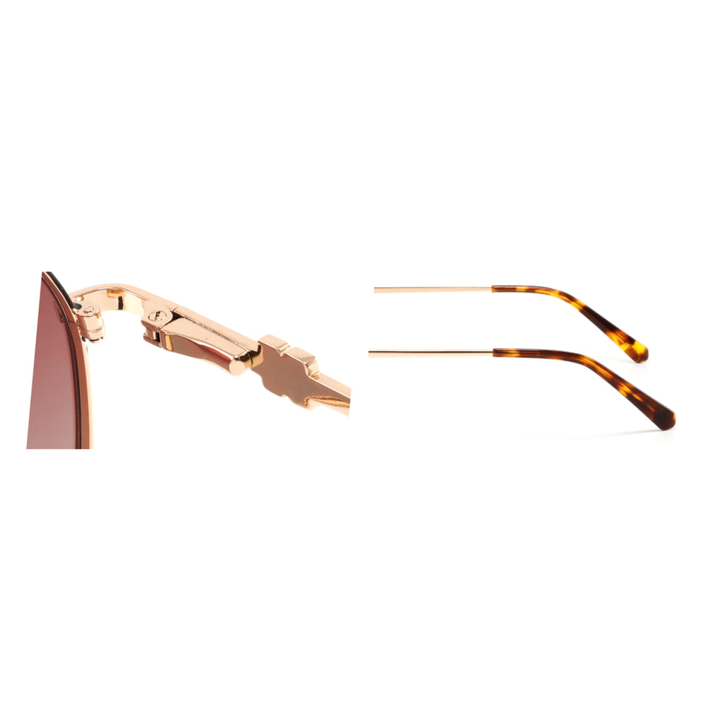 Occhiali da sole geometrici in metallo JT-GL8623 - Joyiris Eyewear
