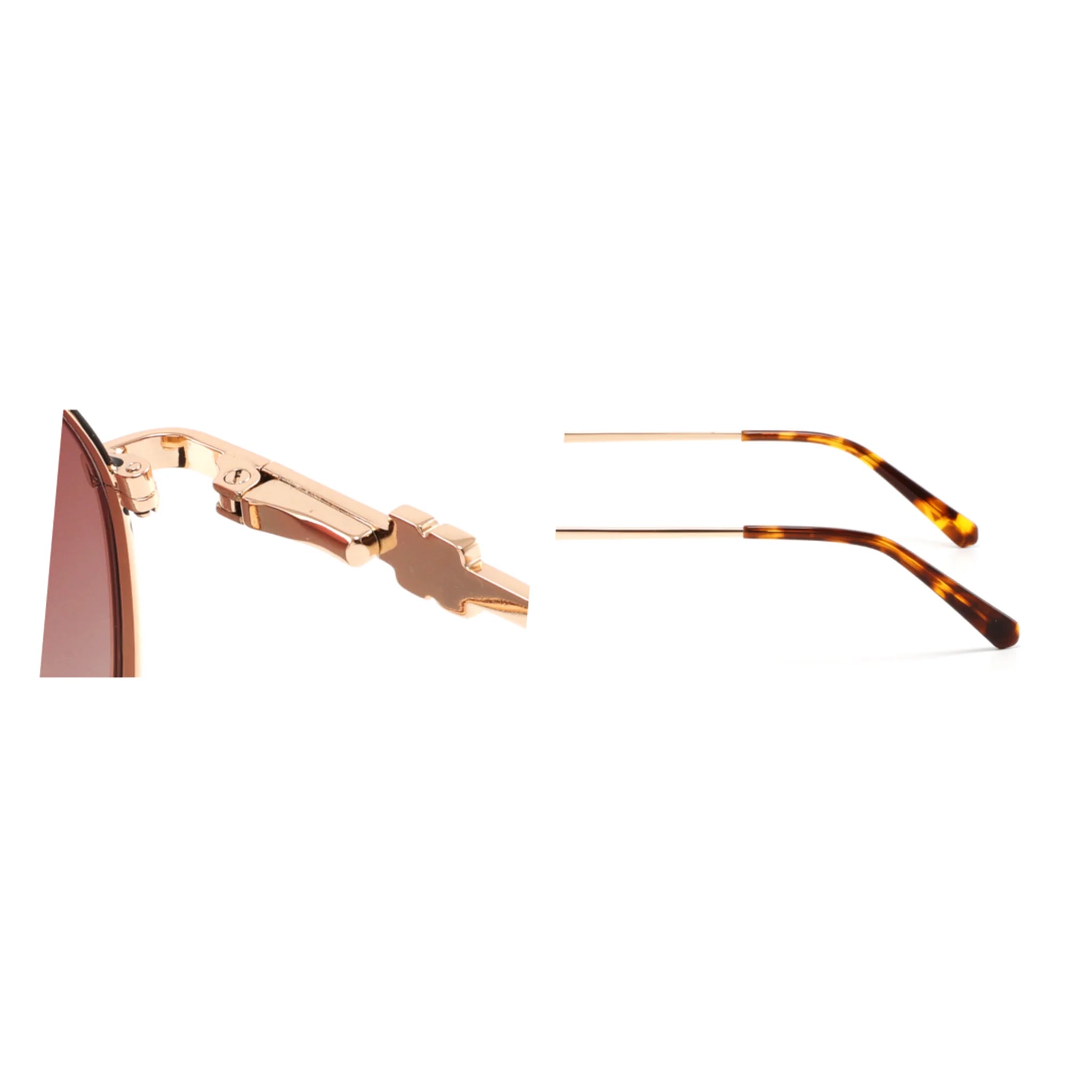 Occhiali da sole geometrici in metallo JT-GL8623 - Joyiris Eyewear