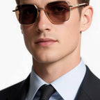 Occhiali da sole geometrici in metallo JT-GL8623 - Joyiris Eyewear