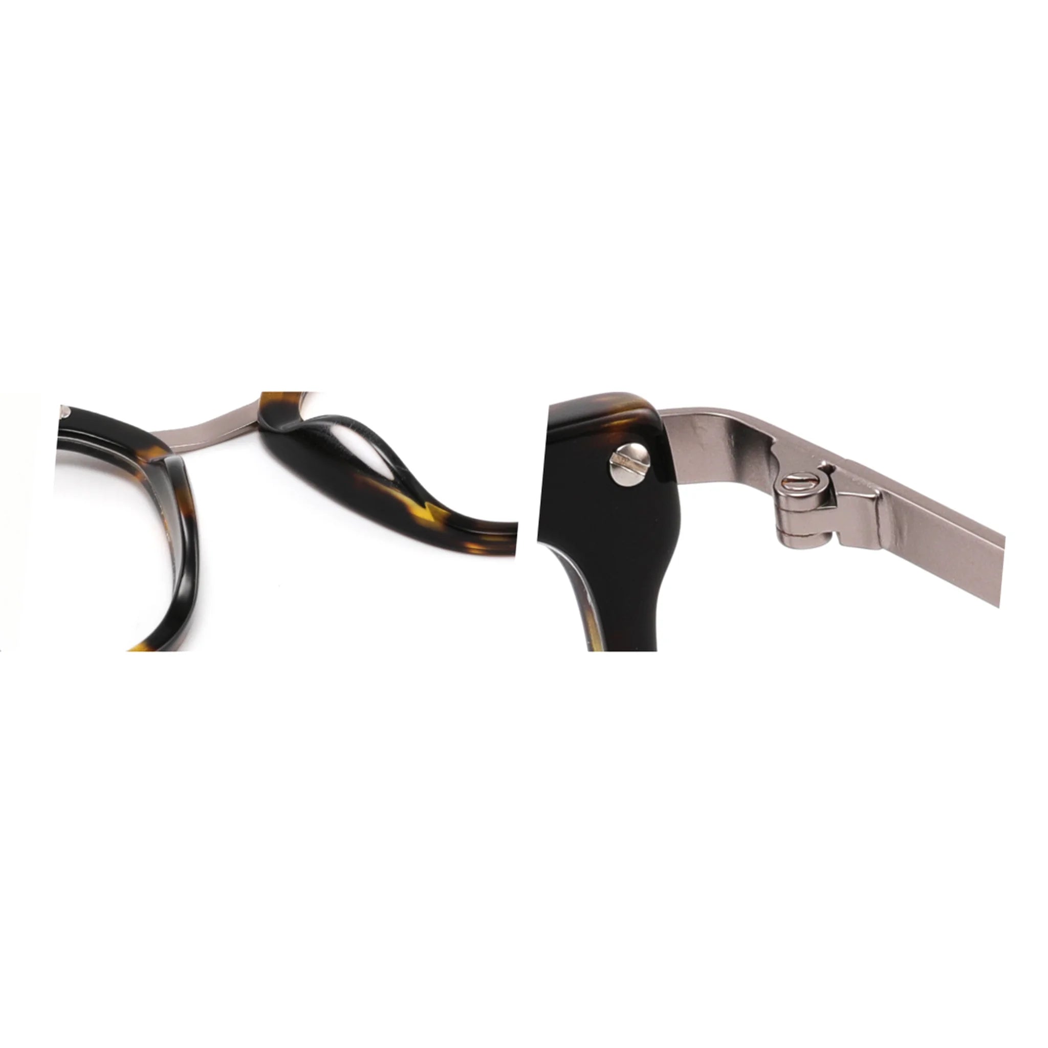 Montatura da vista quadrata in acetato e metallo JT-GL8628 - Joyiris Eyewear