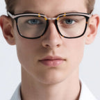Montatura da vista quadrata in acetato e metallo JT-GL8628 - Joyiris Eyewear