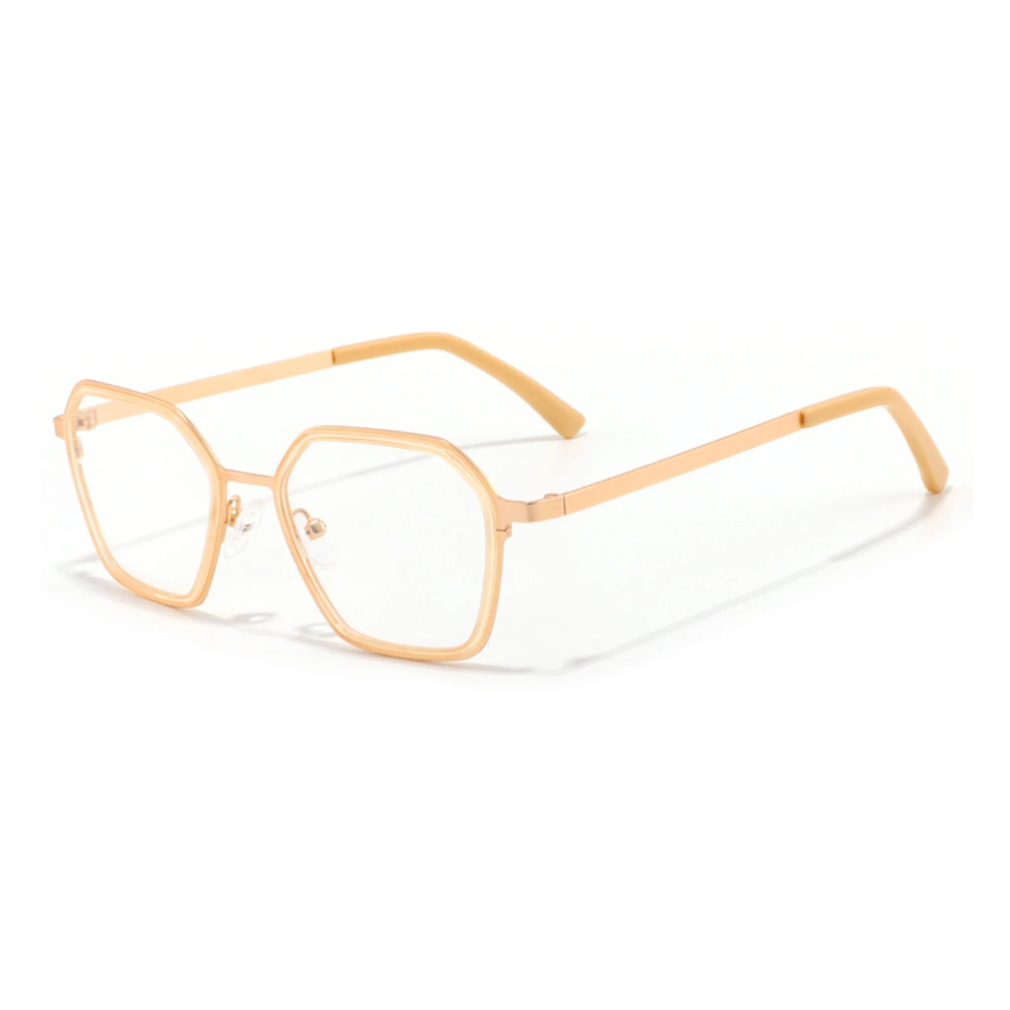Montatura da vista quadrata in acetato e metallo JT-GL8629 - Joyiris Eyewear