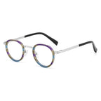 Montatura da vista rotonda in acetato e metallo JT-GL8835 - Joyiris Eyewear
