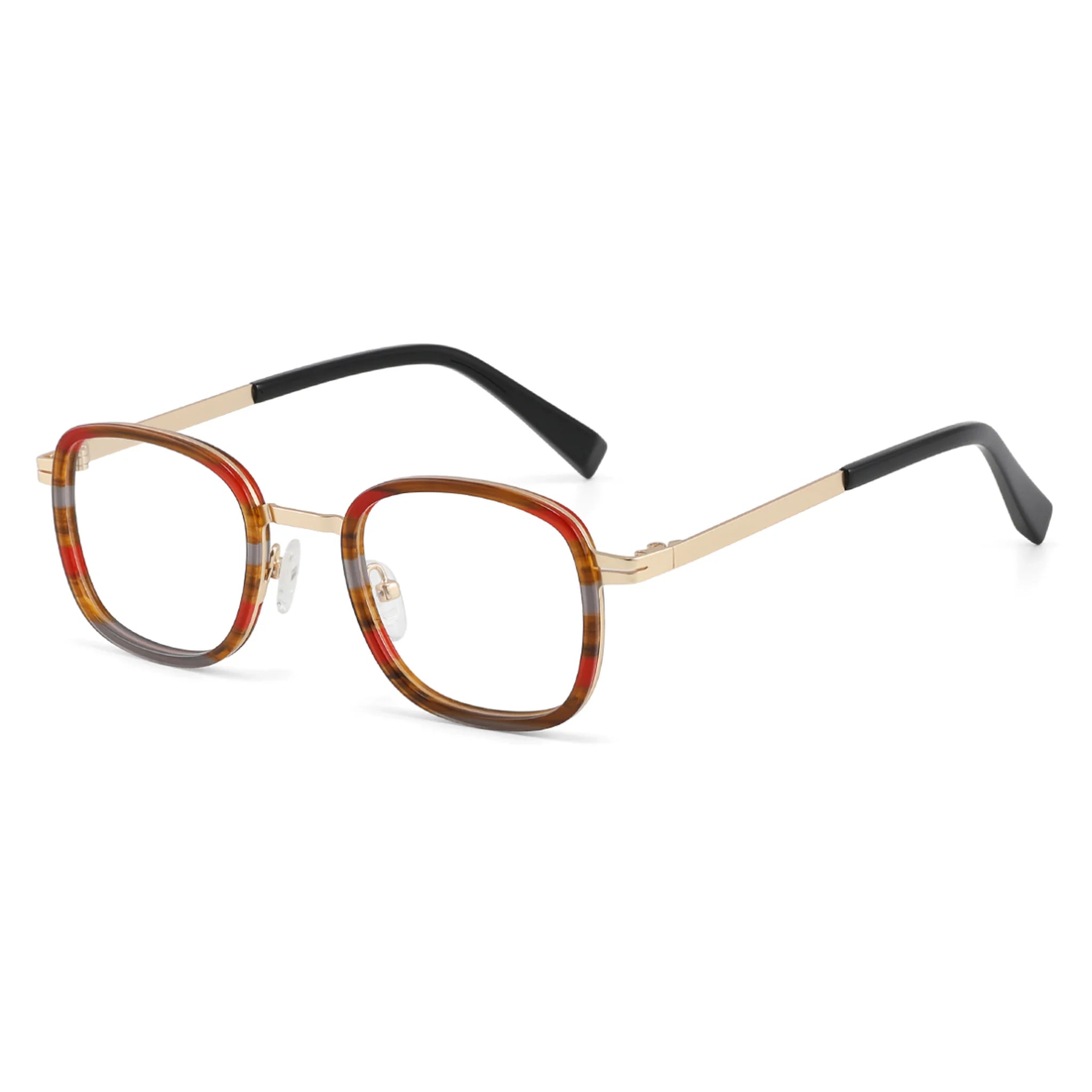 Montatura da vista quadrata in acetato e metallo JT-GL8838 - Joyiris Eyewear